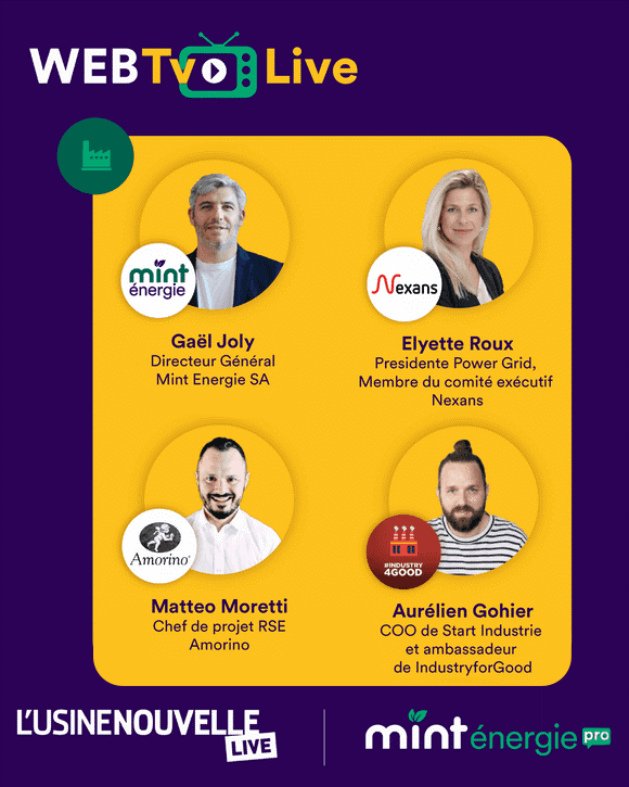 Webinar : optimisation de la consommation énergétique des industries